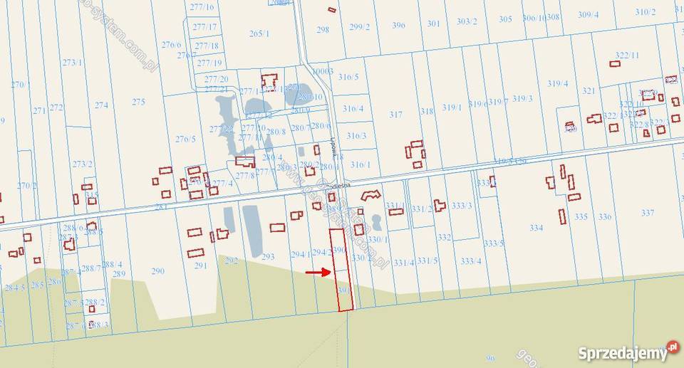 Działka 2200m2 obok lasu Chechło Drugie Chechło Drugie