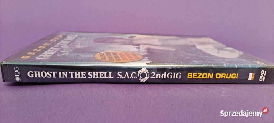 Ghost in the shell SAC 2nd Gig NOWA FOLIA Anima DVD Filmy