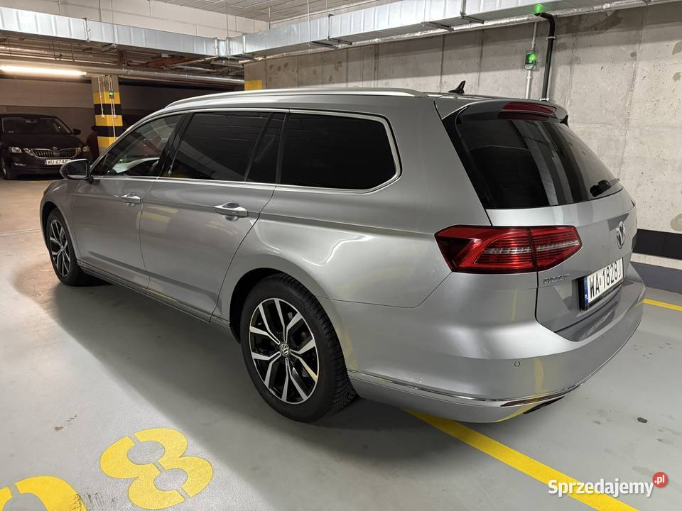 VW Passat B8 kombi 2017 benzyna 18 automat Warszawa