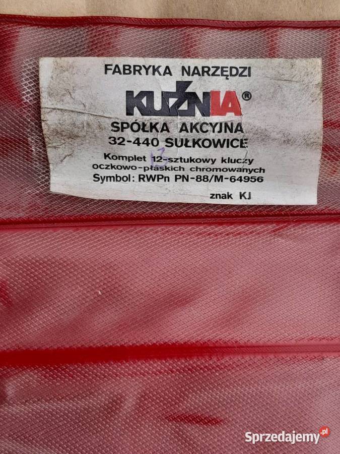 Pokrowiec do kluczy PłaskoOczkowych na 12 kluczy Polkowice
