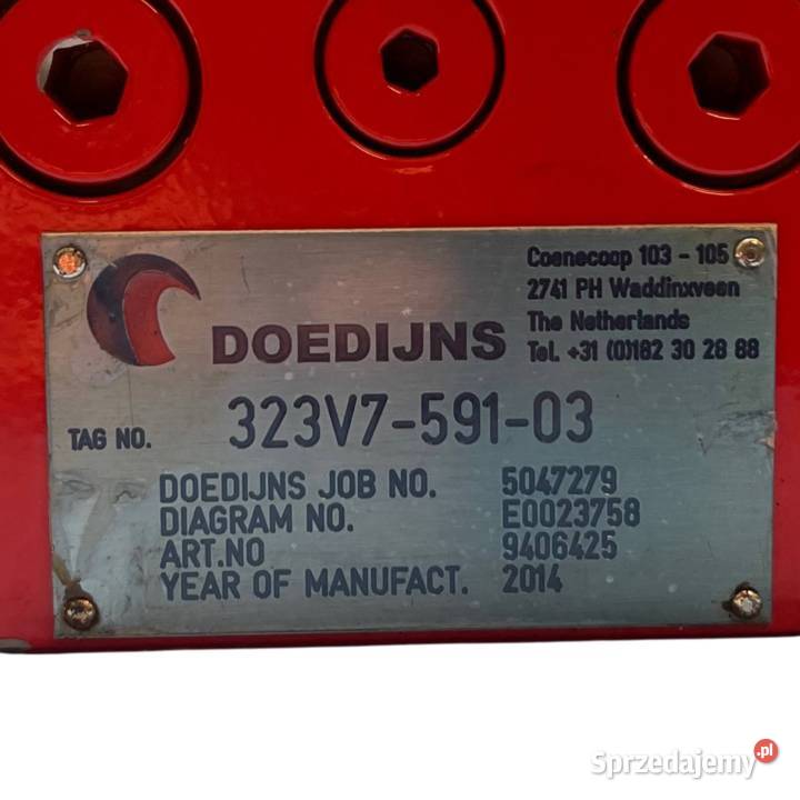 Doedijns 323V759103 9406425 Rozdzielacz sprzedam