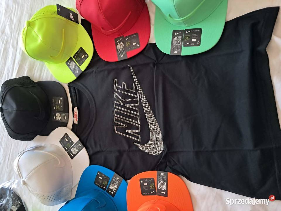 czapeczki fullcap NIKE i inne Wałbrzych