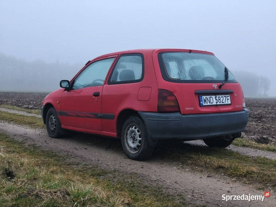 Toyota Starlet 1997r 14 Benzyna Tanio Możliwa manualna Warszawa
