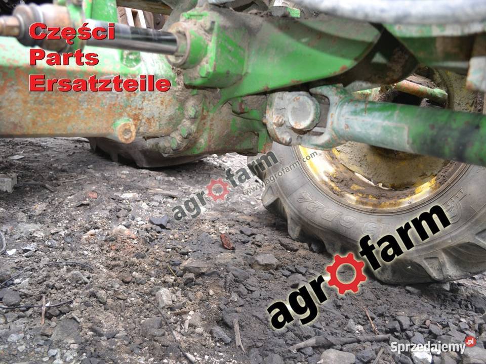 John Deere 2250 części skrzynia biegów silnik