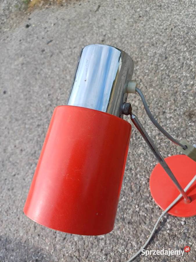 Retro lampka na biurko firmy Napako z 1967 roku dolnośląskie Lubań sprzedam