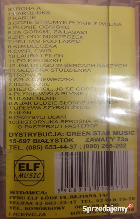 Biesiada w stylu Country kaseta magnetofonowa Lutomiersk