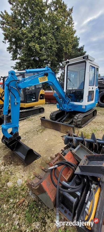 Minikoparka SCHAEFF HR4 23t terex wiertnica młot Nowy Korczyn