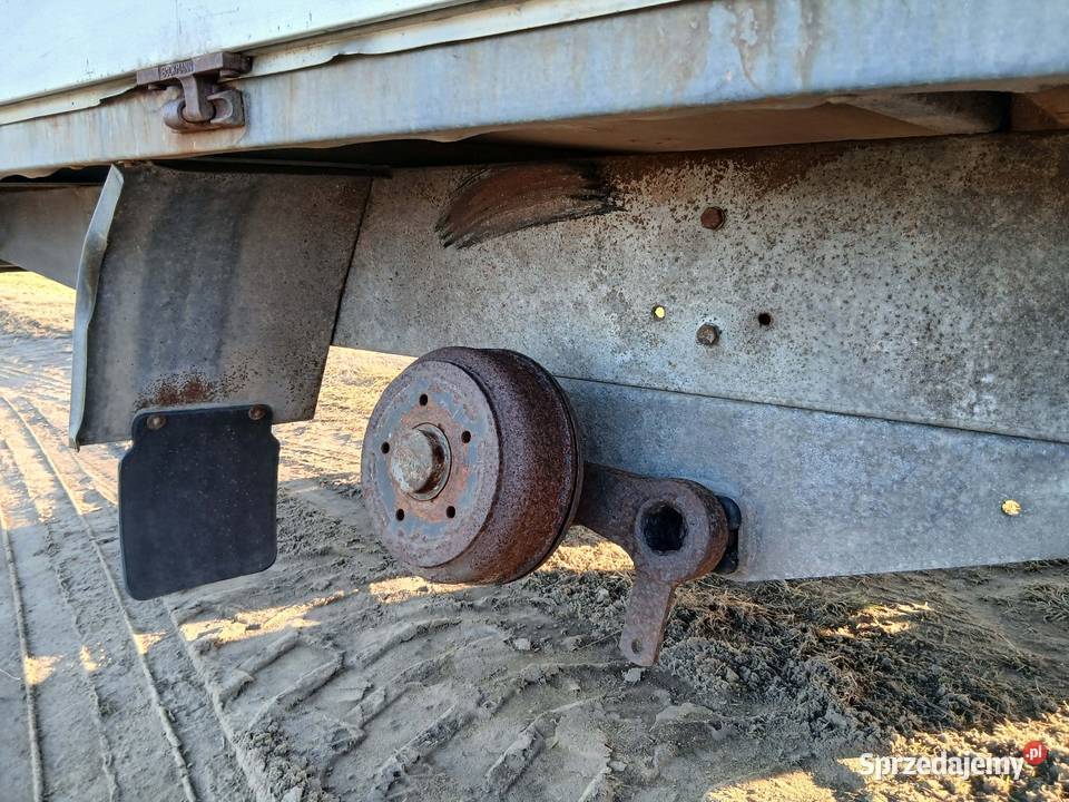 Przyczepa BOCKMANN 27 t Burty alu Tandem Laweta Burtowe i plandeki Starogard Gdański