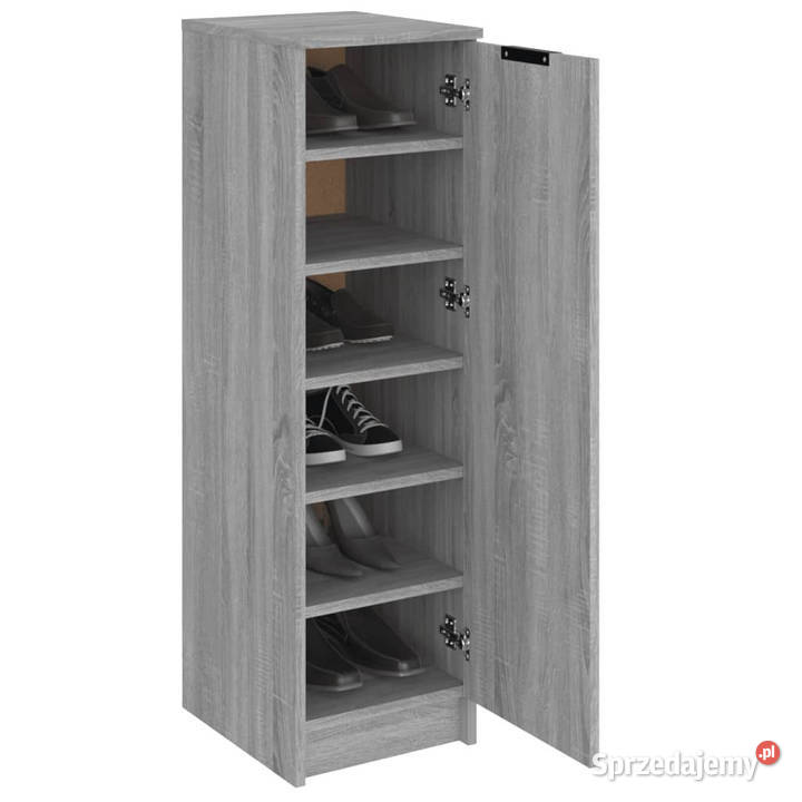 Szafka na buty szary dąb sonoma 30x35x100 Warszawa