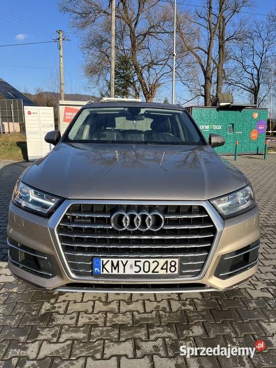 Audi Q7 2019 7osobowe kamera cofania Skomielna Czarna sprzedam