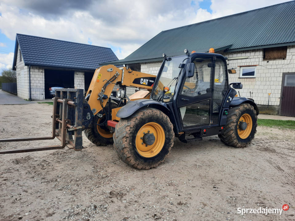 Ładowarka teleskopowa CAT TH336 4x4 2014 33 t6 m Drężewo sprzedam