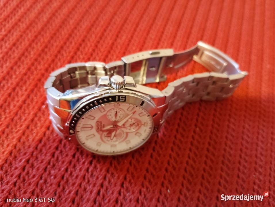 Piękny zegarek casio MTD Doskonały stan Kętrzyn