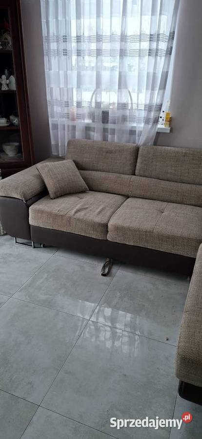 Sprzedam naroznik z funkcja spania 273cm Borzęcin Duży
