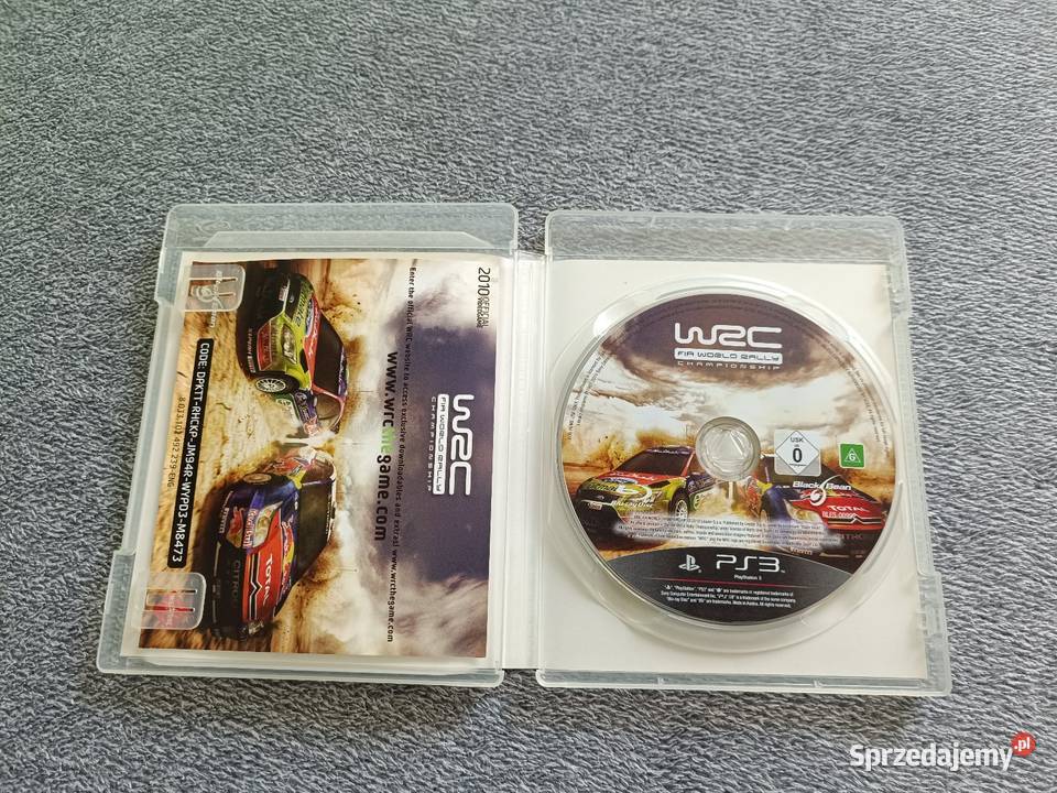 WRC Fia World Rally Championship 3 PlayStation 3 Pruszków