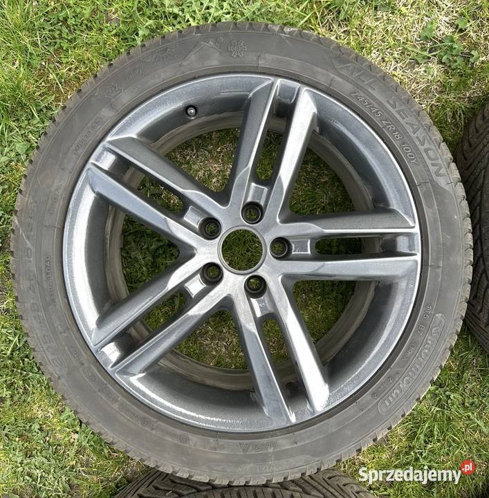 Koła Felgi Audi z oponami wielosezonowymi 24545 Słupca