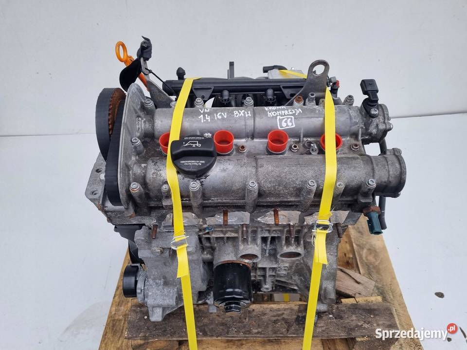 SILNIK KOMPLET SILNIK Skoda Fabia II 14 16V 86 lubelskie