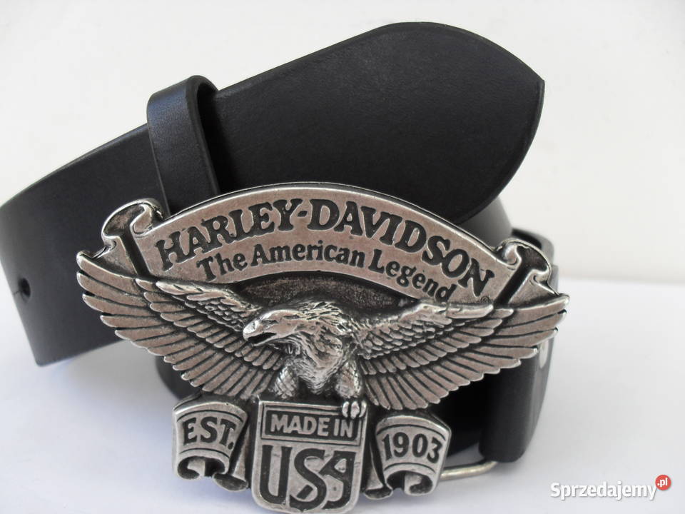 PASEK HARLEY motor skora orzeł skrzydła dawidson kujawsko-pomorskie