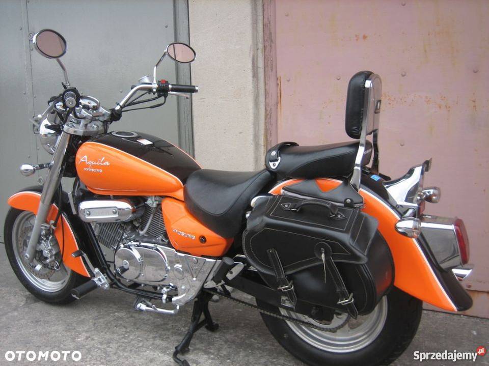 Hyosung GV Aquila 125 classic kat B duzy chopper