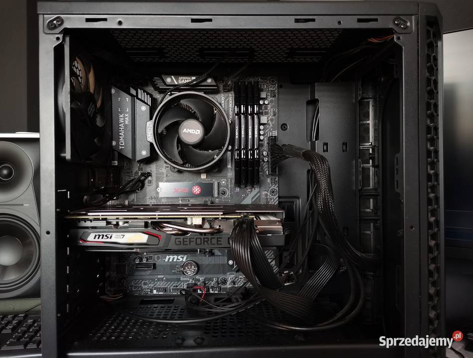 Komputer Ryzen5 42Ghz GTX1660Ti 6GB 32GB RAM Pozostałe Gdynia sprzedam