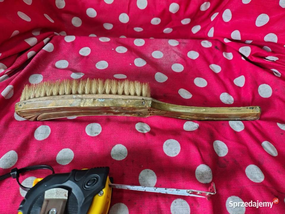 Z włosia końskiego Fińska Stara szczotka do