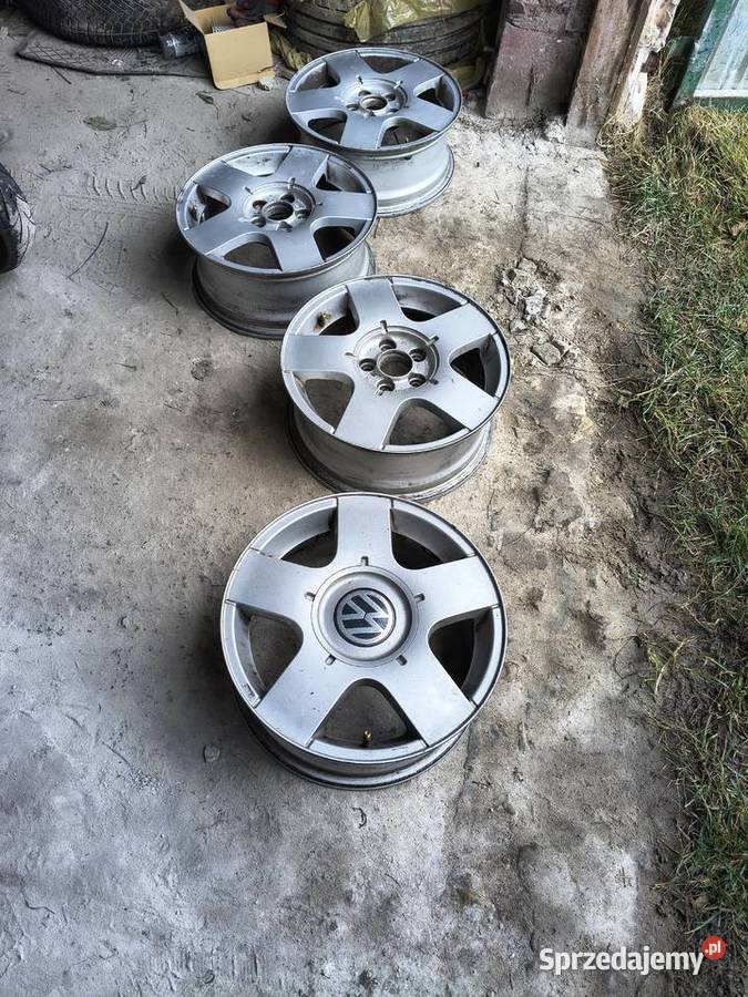 Sprzedam felgi 6jx15H2 ET48 Średnica 15" Krasnobród