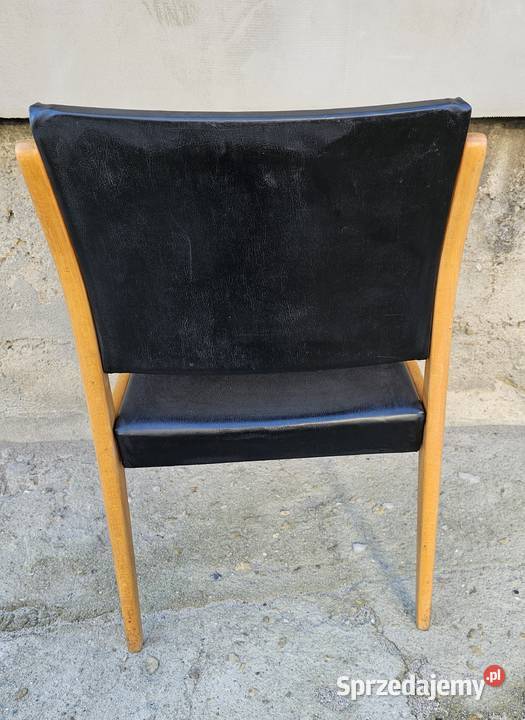 Fotel vintage midcentury modern duński design z Meble Wałbrzych