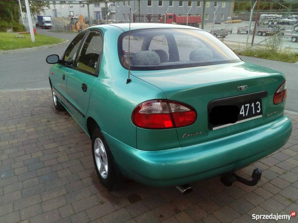 DAEWOO LANOS 15 8ZAWOROWY BENZYNA GAZ SEDAN pierwszy właściciel