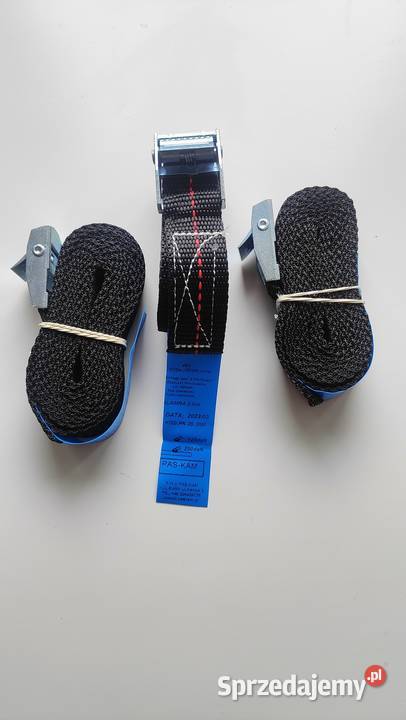 Pasy transportowe z klamrą zaciskową 25 mm x 2 m Częstochowa sprzedam