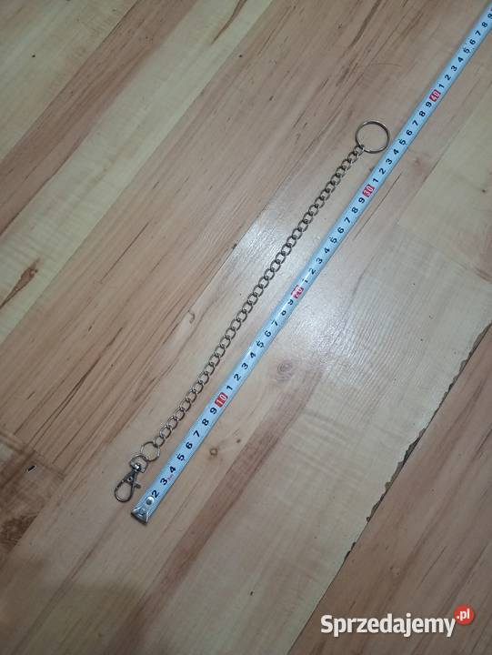 łańcuszek łańcuch brelok breloczek metalowy