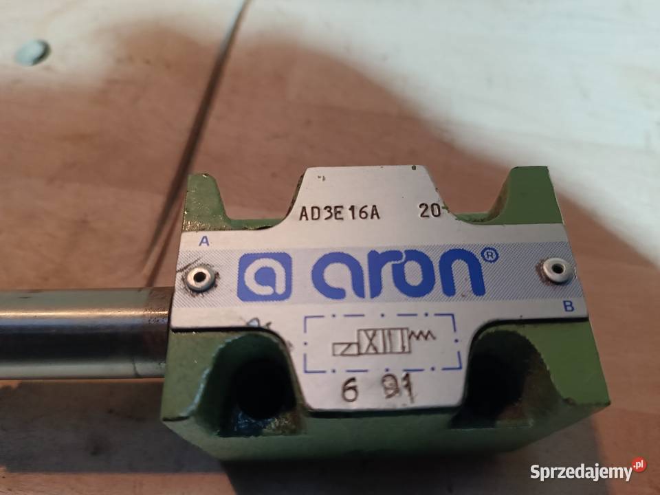 Elektrozawór hydrauliczny ARON AD3E16A20 Produkcja Gorzów Wielkopolski