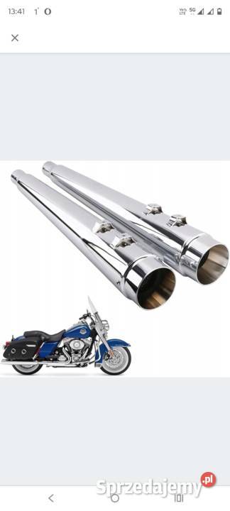 Chromowane Rury Wydechowe 4 Harley Touring śląskie