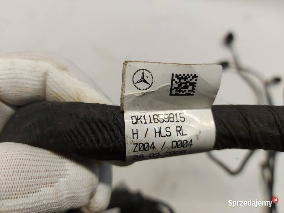 Mercedes EQV w447 Vklasa wiązka instalacja