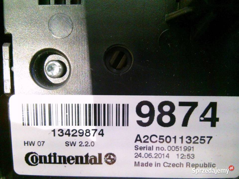 MOKKA A 15r panel radia klimatyzacji 13429874 Kielce