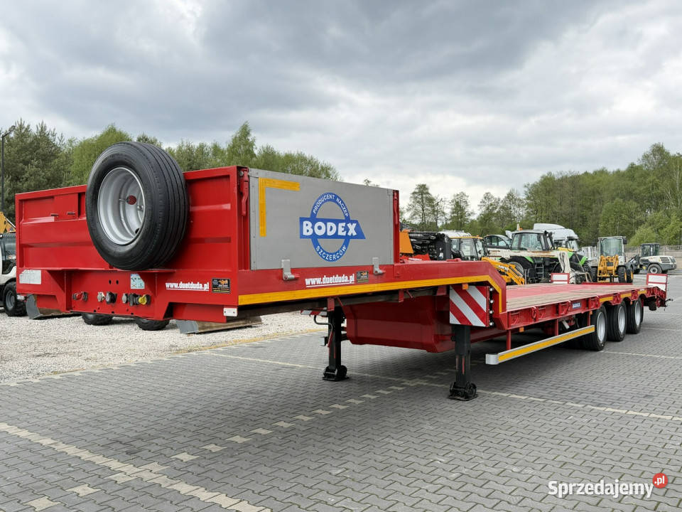 niskopodwoziowa Bodex NN3J Ładowność 26500 3osie Widełki
