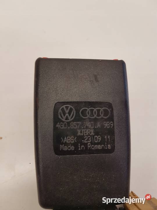 ZAPINKA PASA TYŁ AUDI A6 C7 4G0857740A śląskie Przystajń
