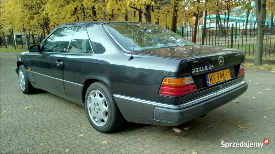 Mercedes 300ce 24v manual pojazd zabytkowy Warszawa