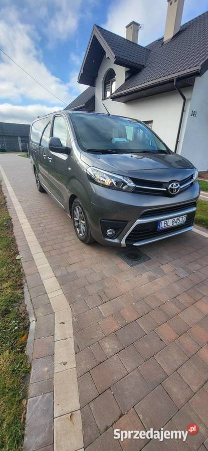 Toyoya proace brygadówka 2018 homologacja na ciężarowe lubelskie Turobin