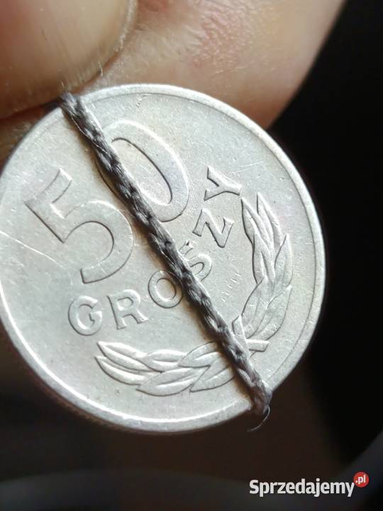 Sprzedam monete 50 groszy 1957 lekka skretka lubelskie