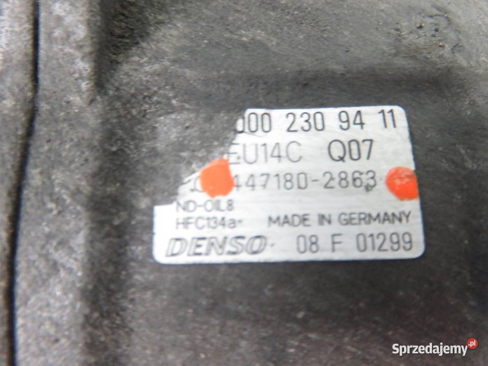 KOMPRESOR KLIMATYZACJI MERCEDES VANEO 17 CDI