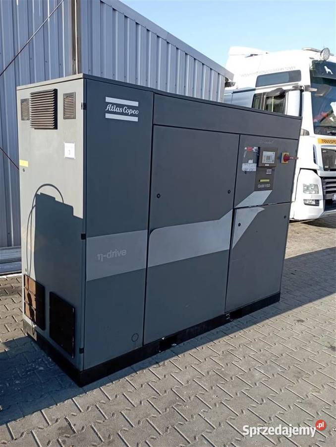 Sprężarka śrubowa kompresor ATLAS COPCO GA90 VSD