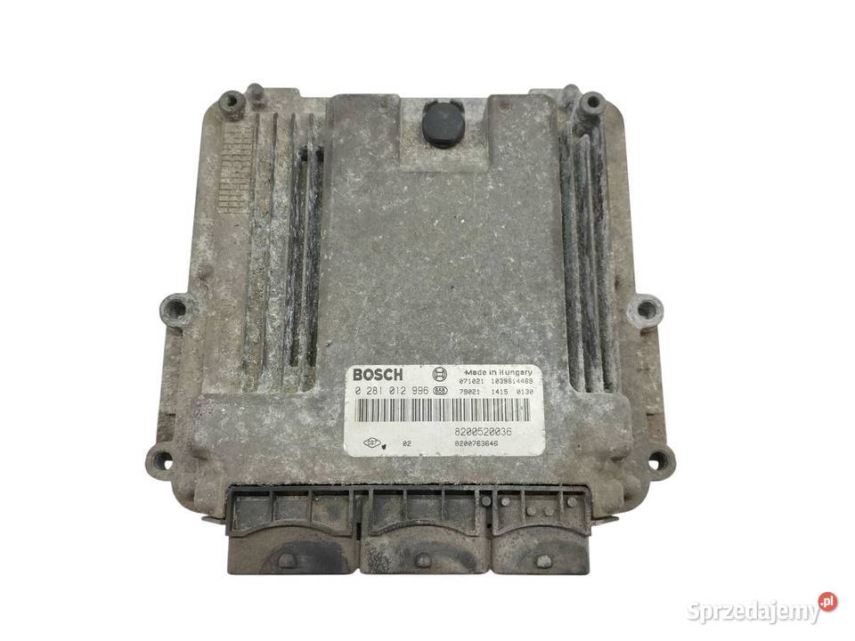 STEROWNIK SILNIKA 0281012996 8200520036 20 DCI Sterowniki Motoryzacja sprzedam