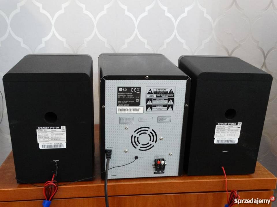 Wieża LG z kol USBrec RDS sprawna i ładnaWYSYŁKA sprzedam