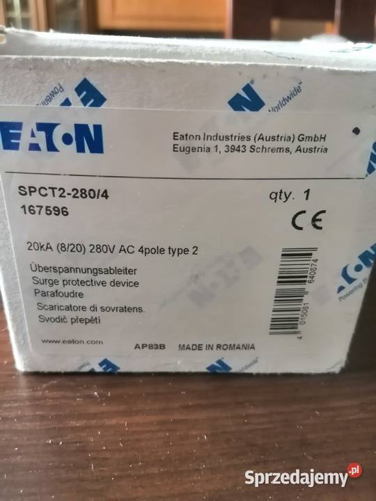 Ogranicznik przepięć Eaton