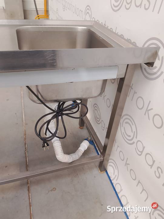 Stół ze zlewem i otworem na odpadki 120x60x85 dolnośląskie Wrocław