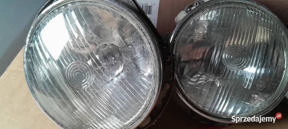 Lampy pżud Fiat 125p Lampy przednie małopolskie Paszkówka