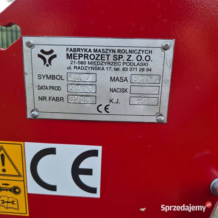 Siewnik zbożowy stopkowyredlicowy S107 MEPROZET Opoczno