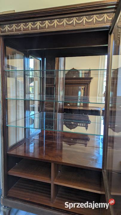 Wspaniała witrynaserwantka empire intarsjesklep