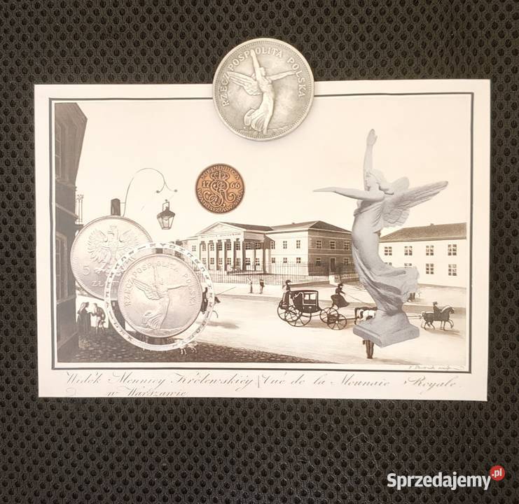 5 złotych 1932 r NIKE rant łaciński napis