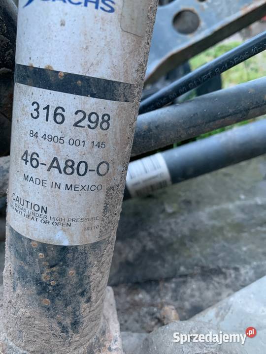 W166 Zawieszenie tył prawa strona kompletne Sprężyny zawieszenia Września