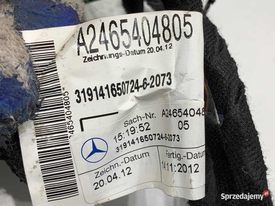 WIĄZKA DRZWI PRZÓD LEWY MERCEDES W176 podkarpackie